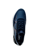 Gabor Sneakers Blauw 3-36.378.36 achteraanzicht